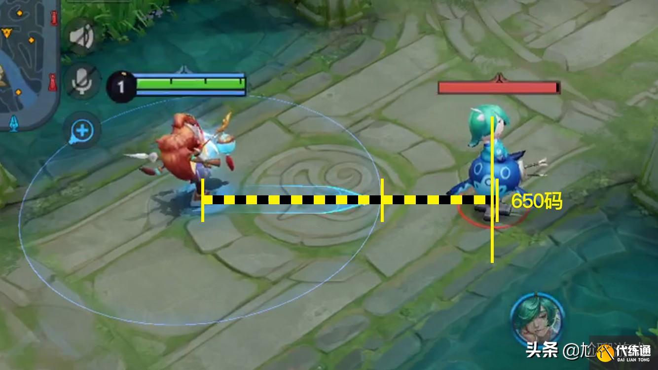 王者荣耀全英雄普攻射程统计：5个射程档，11个英雄可塔外A塔