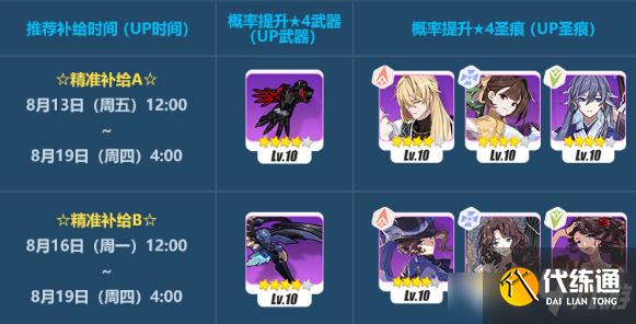 崩坏3忆中人补给活动内容奖励