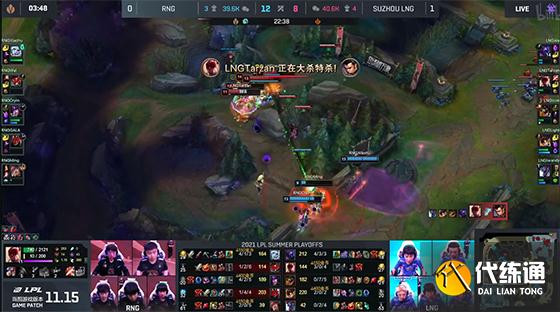 LOL-LPL：icon瑞兹开车抓死GALA