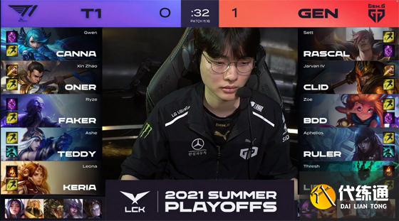 LOL-LCK：TeddyEZ一打四怒砍三杀，T1让一追三击败GEN重返S赛