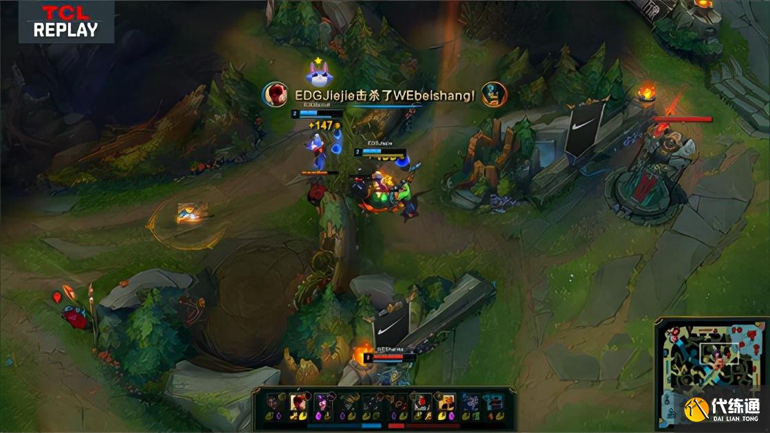 LOL-LPL：圣枪哥杰斯完美发挥证明自己，EDG