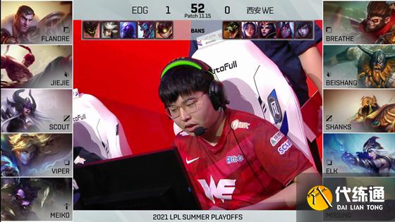 LOL-LPL：圣枪哥杰斯完美发挥证明自己，EDG