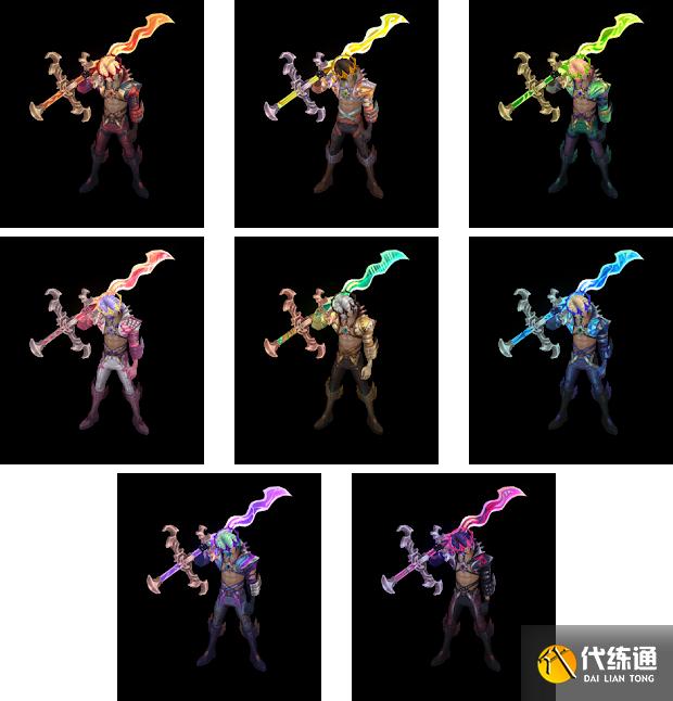 LOL测试服8月31日：大量英雄调整，奇亚娜加强杰斯鳄鱼削弱