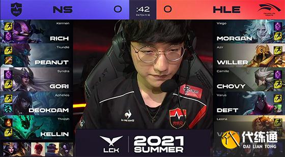 LOL-LCK：HLE摧枯拉朽3-0横扫NS，Chovy、Deft携手晋级S11世界赛