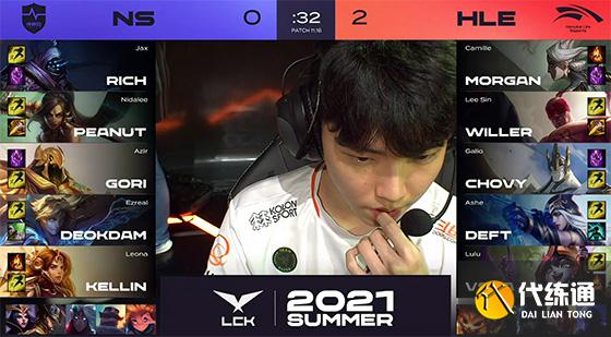 LOL-LCK：HLE摧枯拉朽3-0横扫NS，Chovy、Deft携手晋级S11世界赛