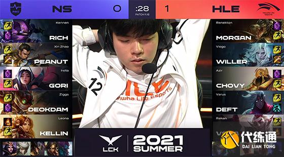 LOL-LCK：HLE摧枯拉朽3-0横扫NS，Chovy、Deft携手晋级S11世界赛