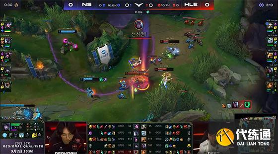 LOL-LCK：HLE摧枯拉朽3-0横扫NS，Chovy、Deft携手晋级S11世界赛