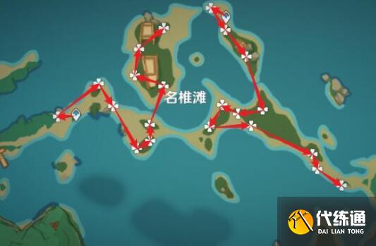 原神血斛采集路线分享攻略