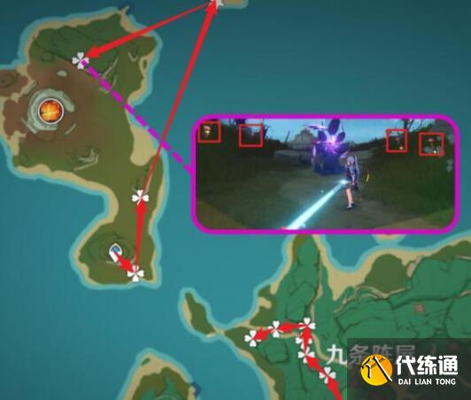 原神血斛采集路线分享攻略