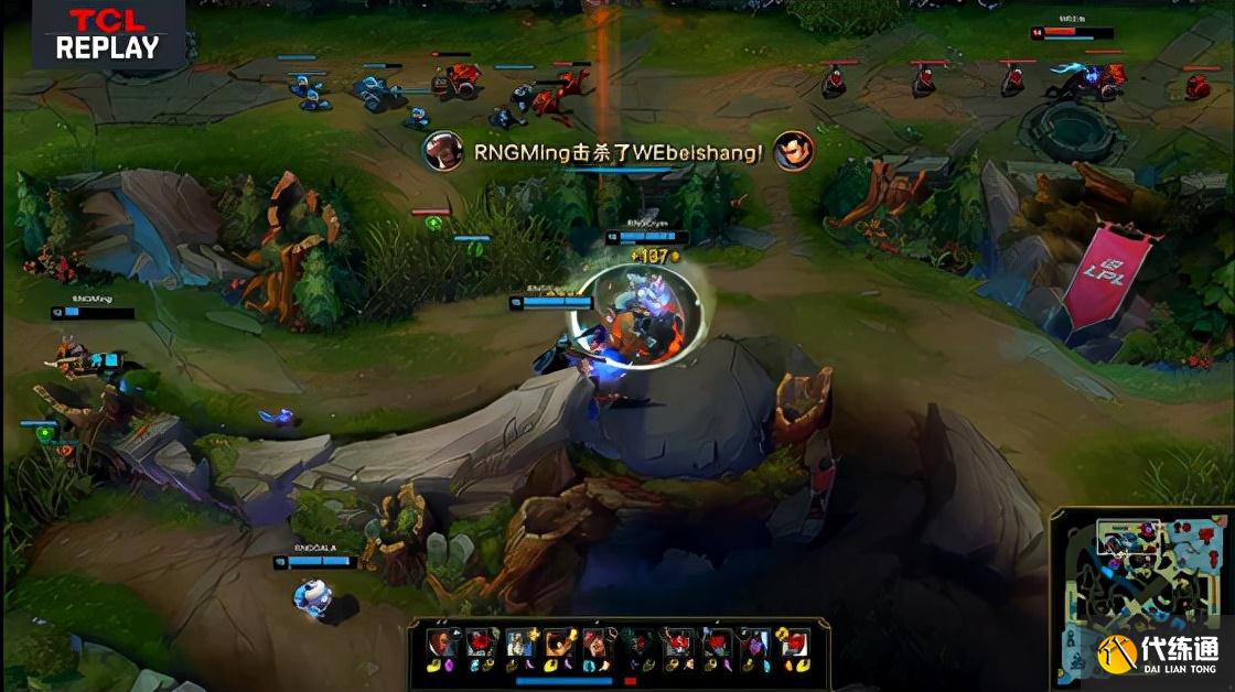 LOL-LPL：GALA吉格斯地狱火炮瞬秒杰斯，RNG