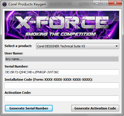 会声会影x6中文注册机