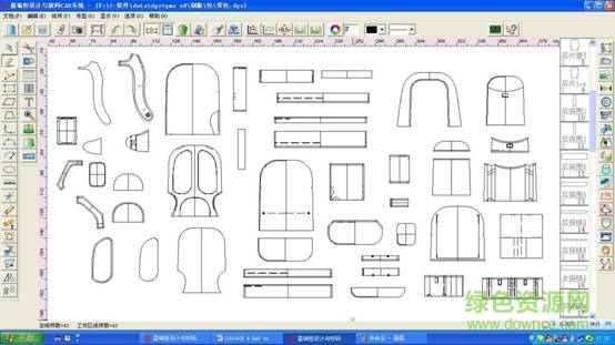富怡箱包cad下载