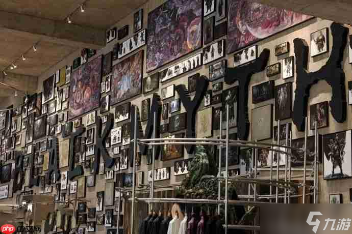 《黑神话》首家线下店实拍图公布：钟馗骑虎超霸气