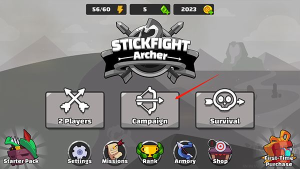 斗弓箭手(Stickfight Archer)