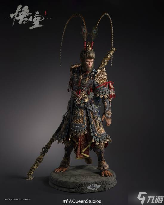 限量99体!《黑神话》大圣金甲1/1全身像：售99800元