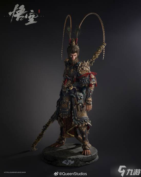 限量99体!《黑神话》大圣金甲1/1全身像：售99800元