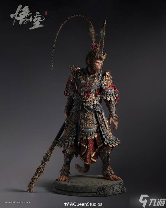 限量99体!《黑神话》大圣金甲1/1全身像：售99800元