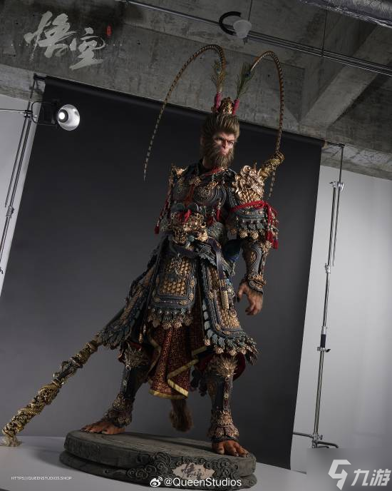限量99体!《黑神话》大圣金甲1/1全身像：售99800元