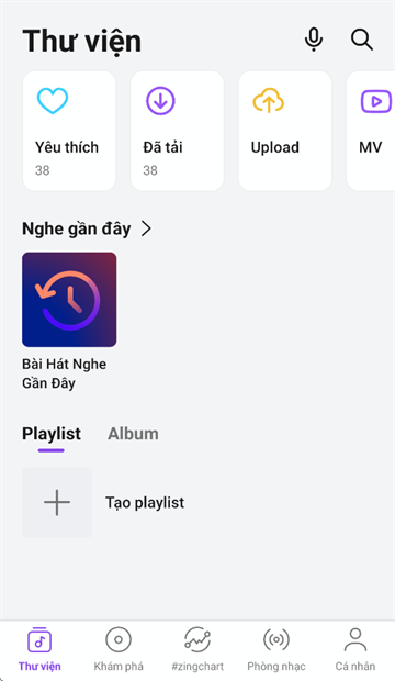 zing mp3 app