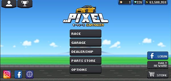 像素赛车手(Pixel Car Racer)