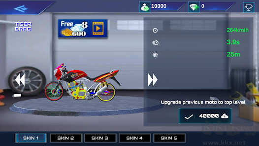 改装摩托车极速赛